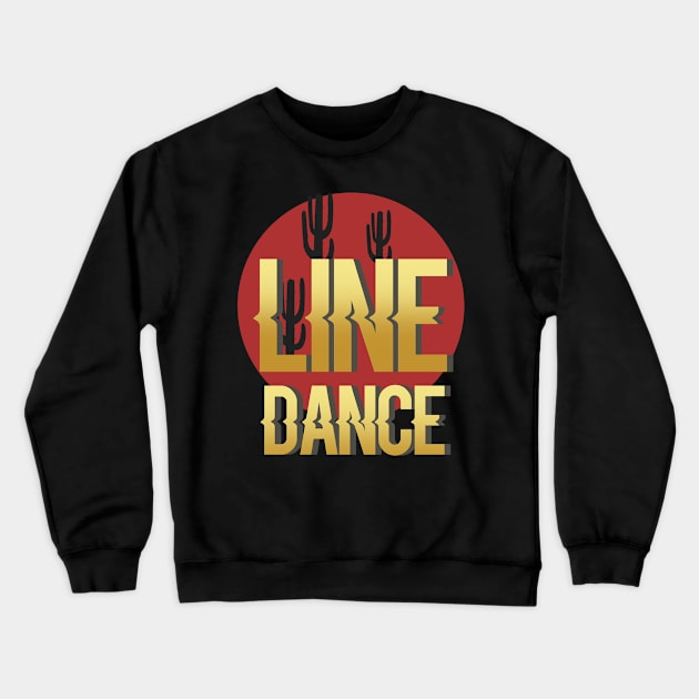 Line-Dancing Crewneck Sweatshirt by KyleCreated